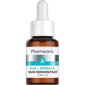 Pharmaceris A A&E–SENSILIX DUO KONCENTRAT Z WIT. A & E W 27% SKWALANIE 30 ml